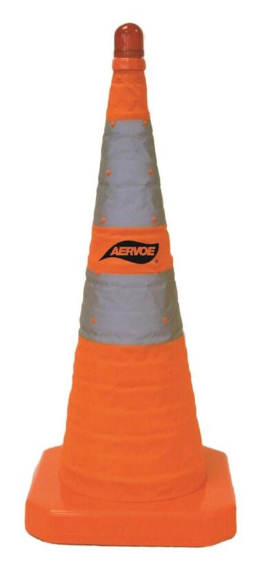 Aervoe Traffic Safety Cone Collapsible 28 In. Orange, large image number 0