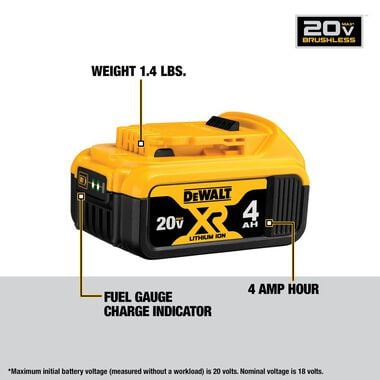 DEWALT 20V MAX XR 2 Tool Combo Kit, large image number 4