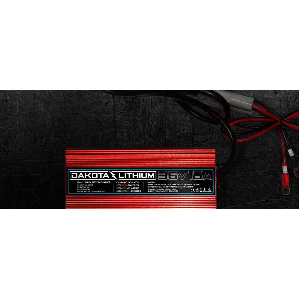 Dakota Lithium 36V 18A LiFePO4 Battery Charger, large image number 2