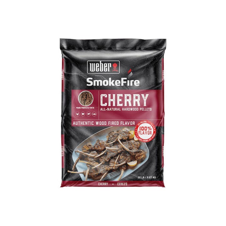 Weber Smokefire 20 Lbs Bag Cherry All-Natural Hardwood Pellets
