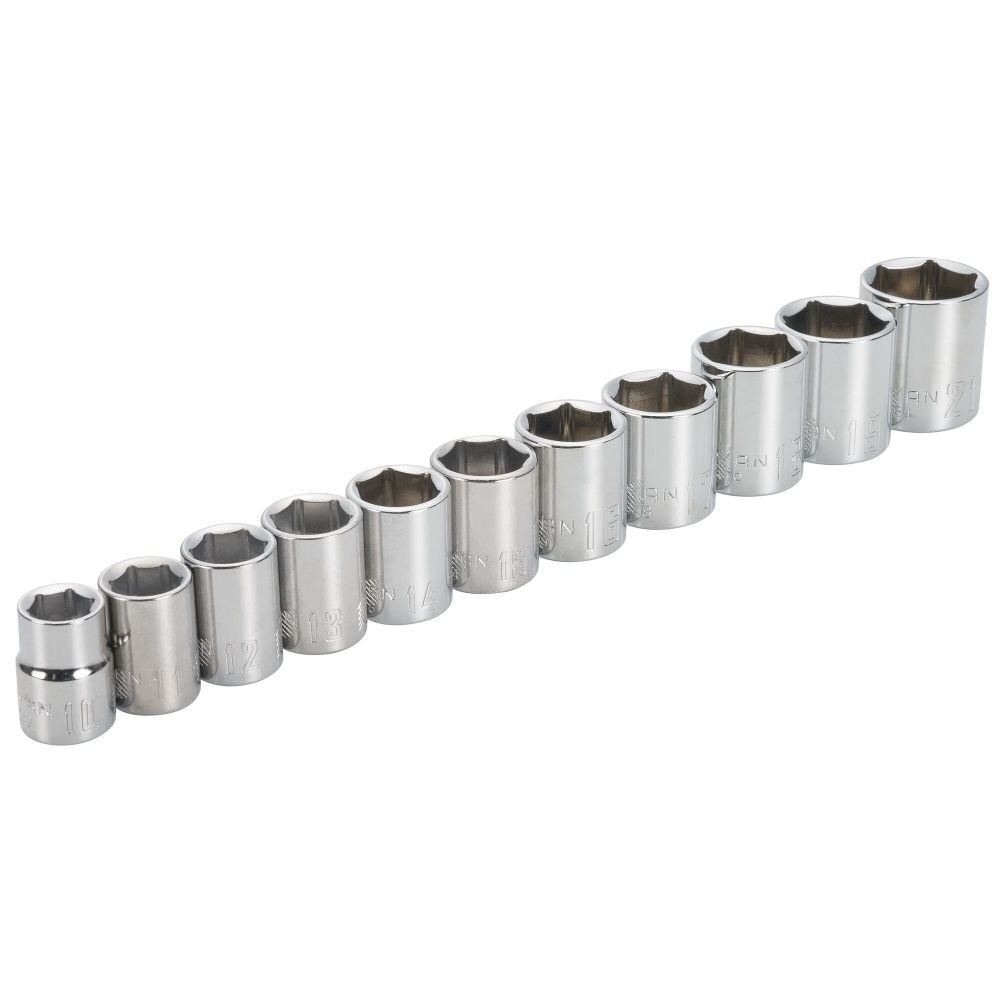 CRAFTSMAN 3/8-in Drive Metric 6 Point Socket Set, 11pc – CMMT12043
