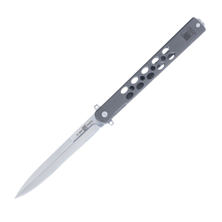 AL MAR Knives QuickSteel 4in Folding Knife, Steel