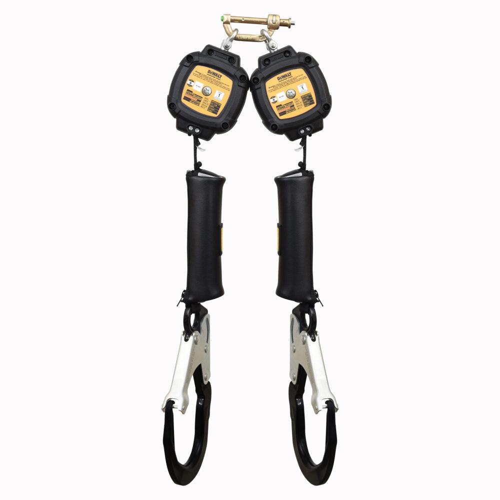 DEWALT Personal Self Retracting Lifeline Twin Aluminum Rebar Hook, large image number 2