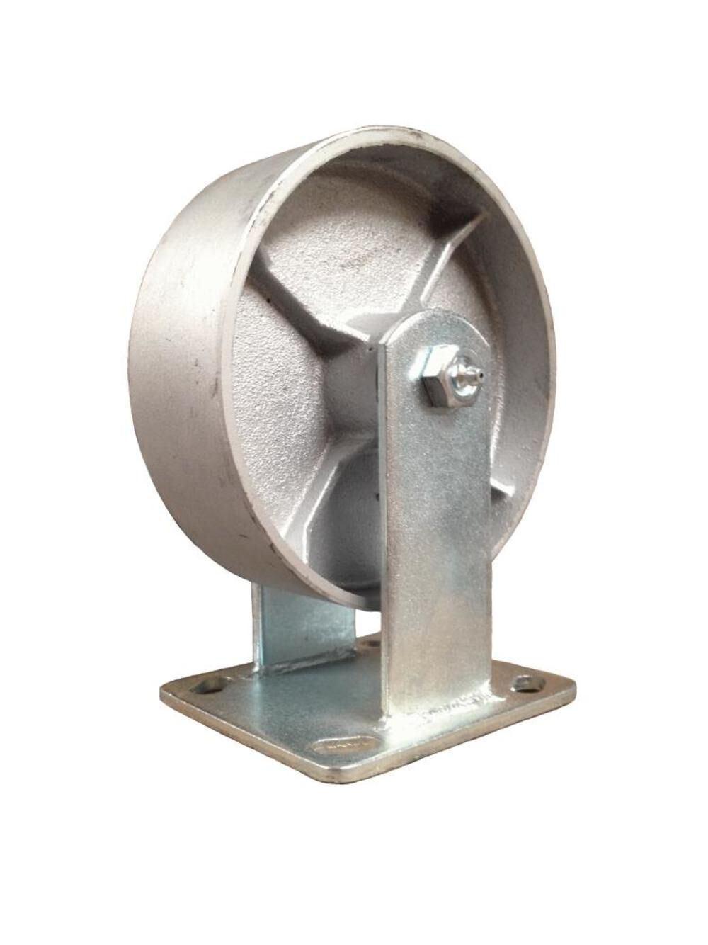 EZ Roll Casters 8 In. Steel Caster EZ0820STR Acme Tools