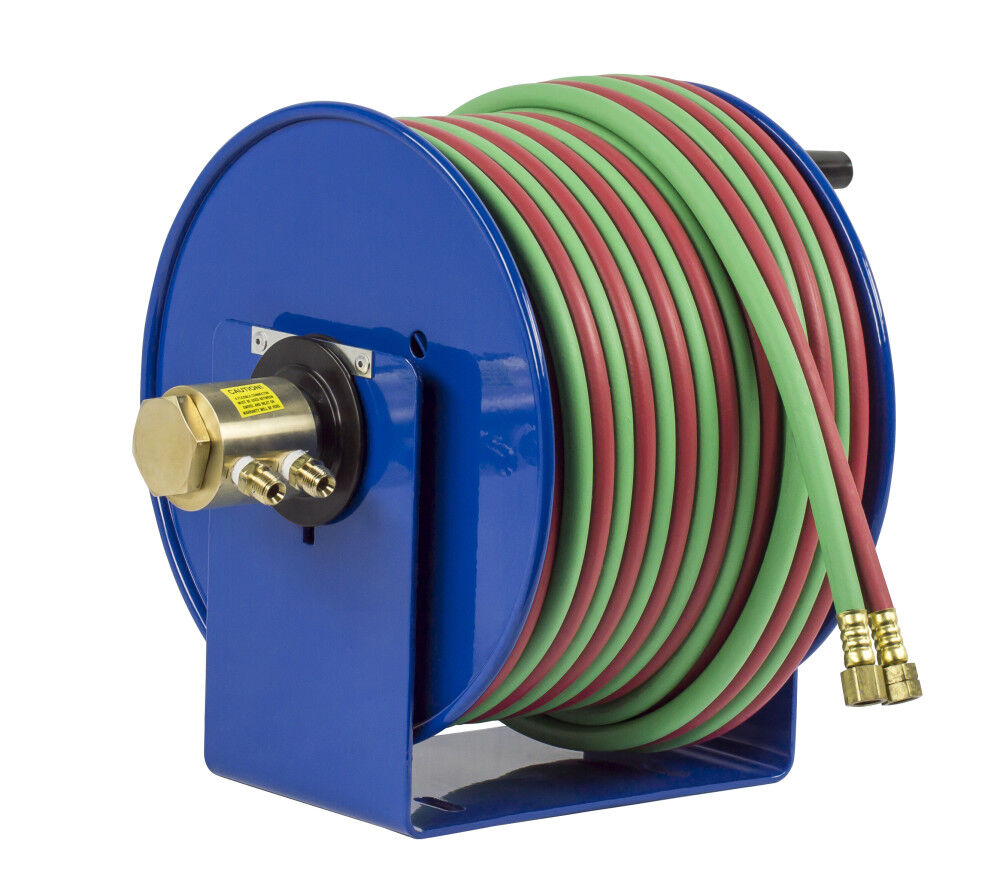 Coxreels Welding Hand Crank Hose Reel 1/4in x 200' T-Grade 200PSI, large image number 2