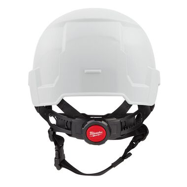 Milwaukee White Front Brim Helmet with BOLT Class E, large image number 2