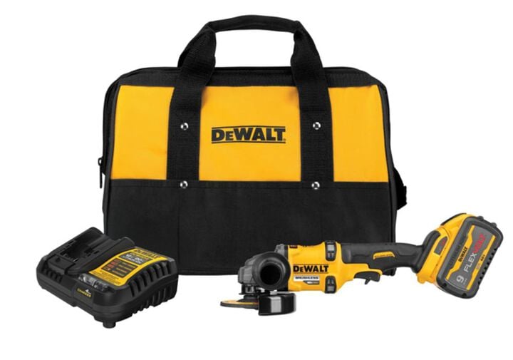 DEWALT 60V MAX Brushless 4-1/2 Inch - 6 Inch Cordless Grinder Kit