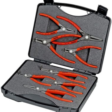 Knipex SRZ Precision Circlip Pliers Set in Plastic Case 8pc