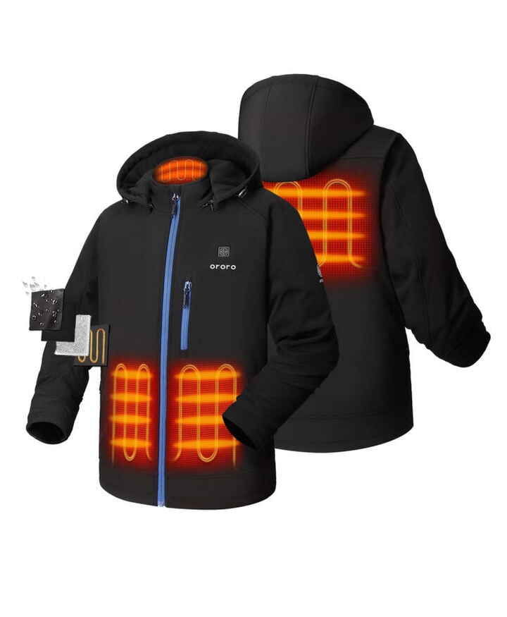 ORORO Men's 4-Zone Heated Classic Jacket, large image number 1