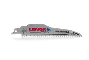 Lenox 9-in 6-Tpi Carbide Tooth Reciprocating Saw Blade