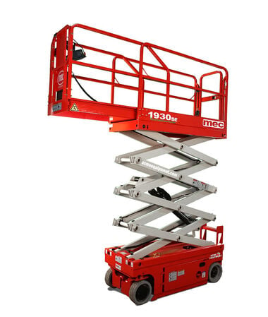 mec 19 Ft. Electric Scissor Lift with Leak Containment System, large image number 0