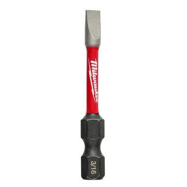 Milwaukee SHOCKWAVE Impact Duty 2 in. Slotted #8/#10 Power Bit (2 Pack), large image number 1