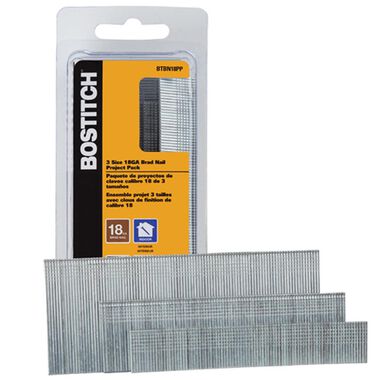 Bostitch 18-Gauge Pro Pack Brad Nails, large image number 2