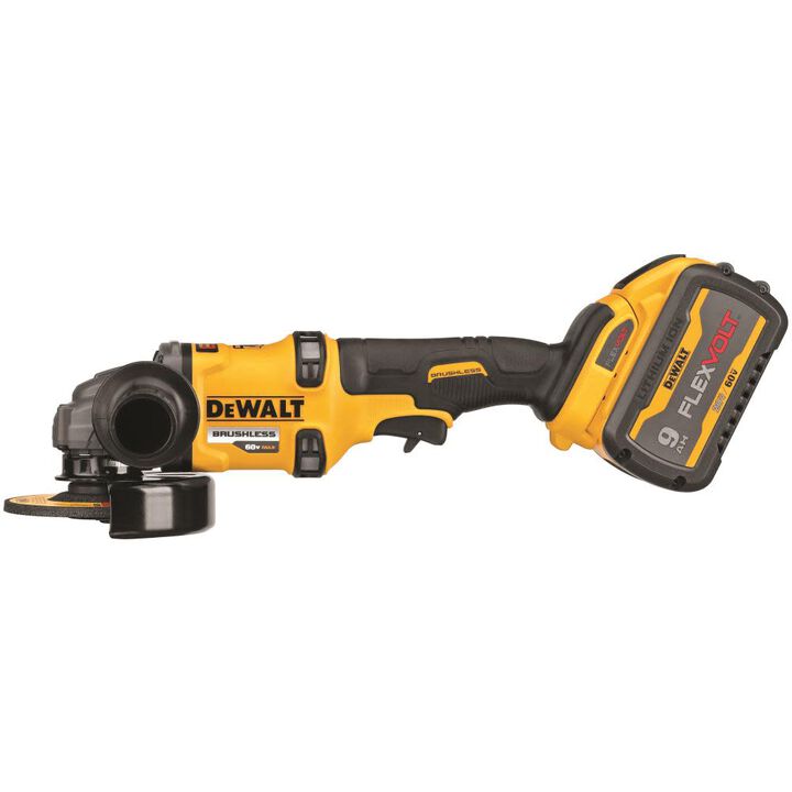 DEWALT FLEXVOLT 60V MAX 4 1/2in - 6in Grinder with Kickback Brake Kit, large image number 1