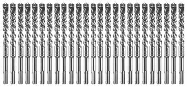Bosch 25 pc. 1/2 In. x 4 In. x 6 In. SDS-plus Bulldog Xtreme Carbide Rotary Hammer Drill Bits, large image number 0