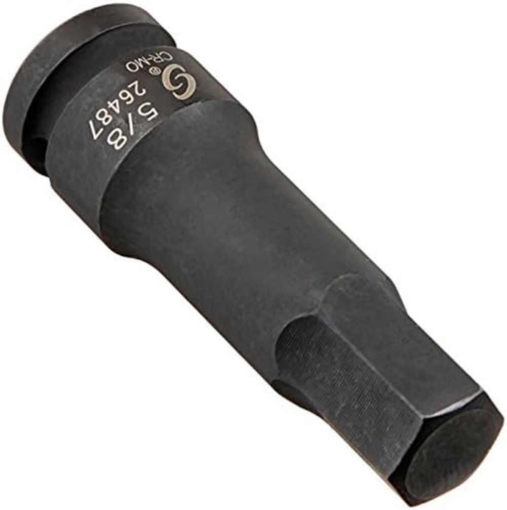 Sunex 1/2 Inch Dr 5/8 Inch Hex Impact Socket, large image number 1