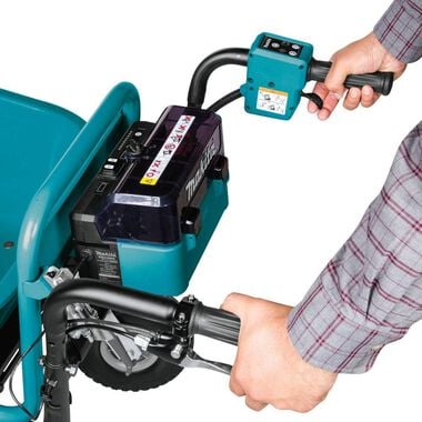 Makita 18V X2 LXT Brushless Cordless Power-Assisted Hand Truck/Wheelbarrow Kit with Flat Bed (5.0Ah), large image number 5