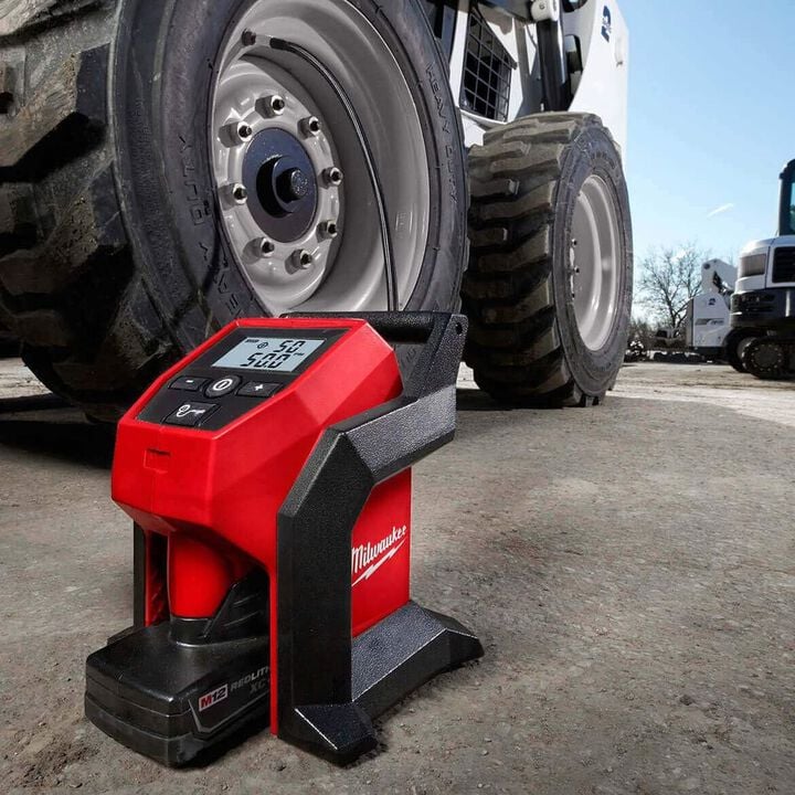Milwaukee M12 Compact Inflator Kit, M12 Radio + Charger Bundle, large image number 9