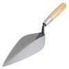 Kraft Tool Co 10 In. Narrow London Brick Trowel with Wood Handle, small image number 1