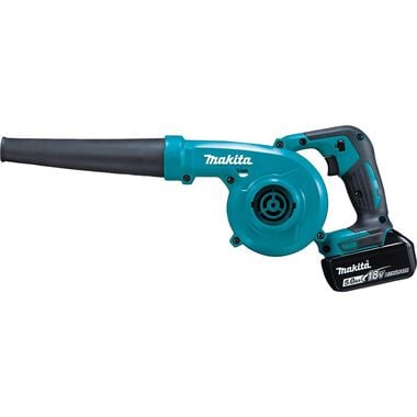 Makita 18V LXT Lithium-Ion Cordless Blower Kit (5.0Ah), large image number 6