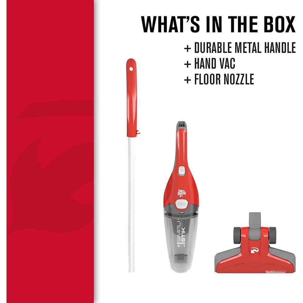 Dirt Devil SimpliStik Plus 3 in 1 Corded Stick Vacuum SD22010 from Dirt Devil Acme Tools