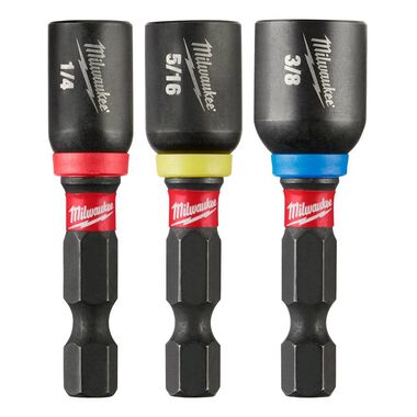 Milwaukee SHOCKWAVE 1-7/8 in. Magnetic Nut Driver Set