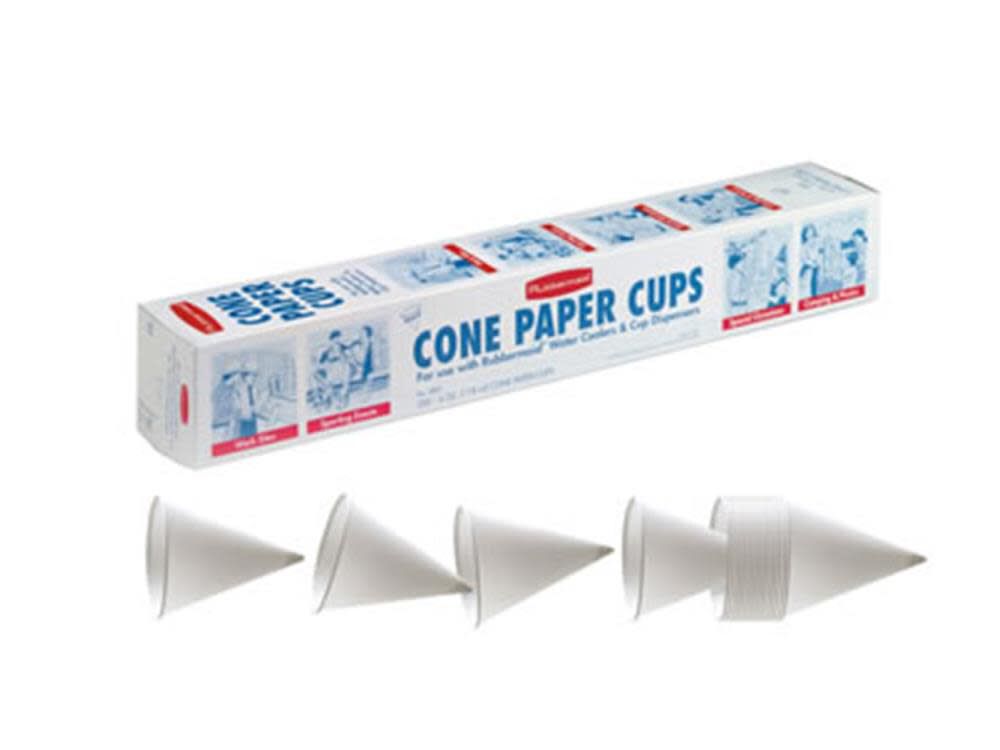Rubbermaid 200 Ct 4 Oz Cone Paper Cups – 163406