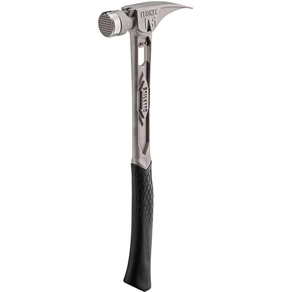 Stiletto TIBONE 15oz Milled/Curved Titanium Framing Hammer, large image number 1