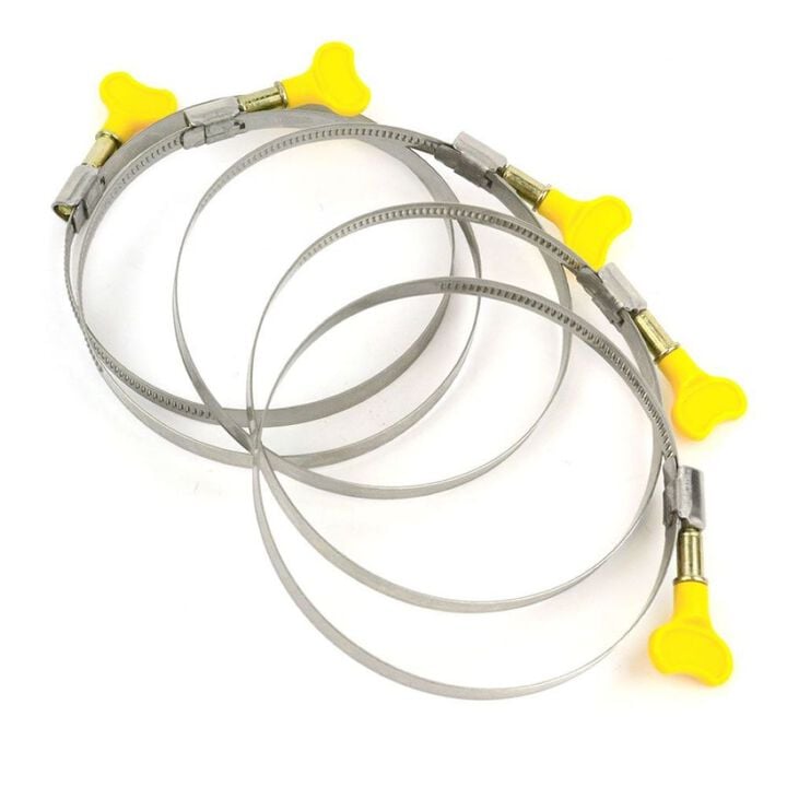 Big Horn 4 Inch Key Hose Clamp 5 Pack