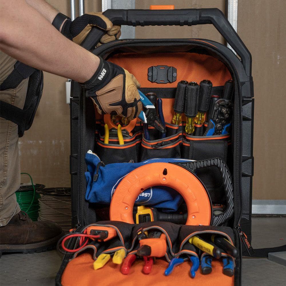 Klein Tools Rolling Tool Backpack, large image number 5