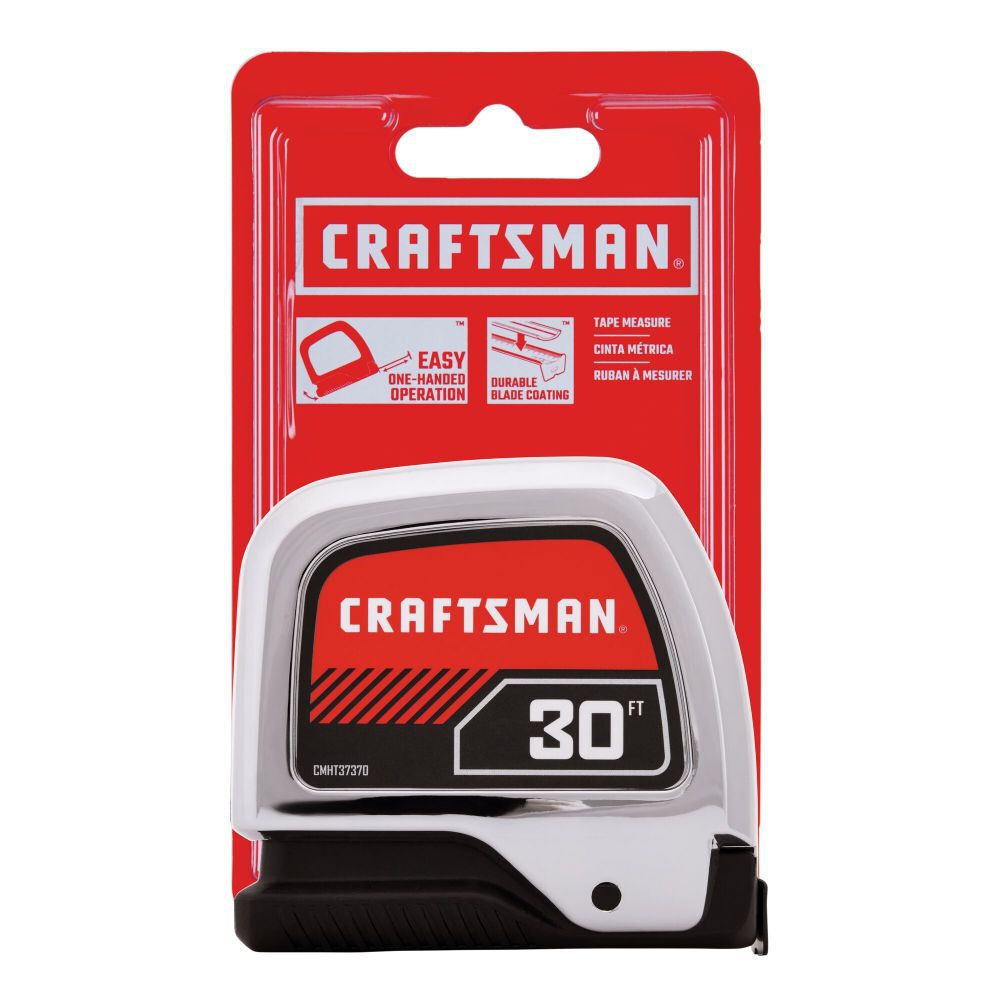 CRAFTSMAN 30 Ft. Chromelock Tape Measure, large image number 3