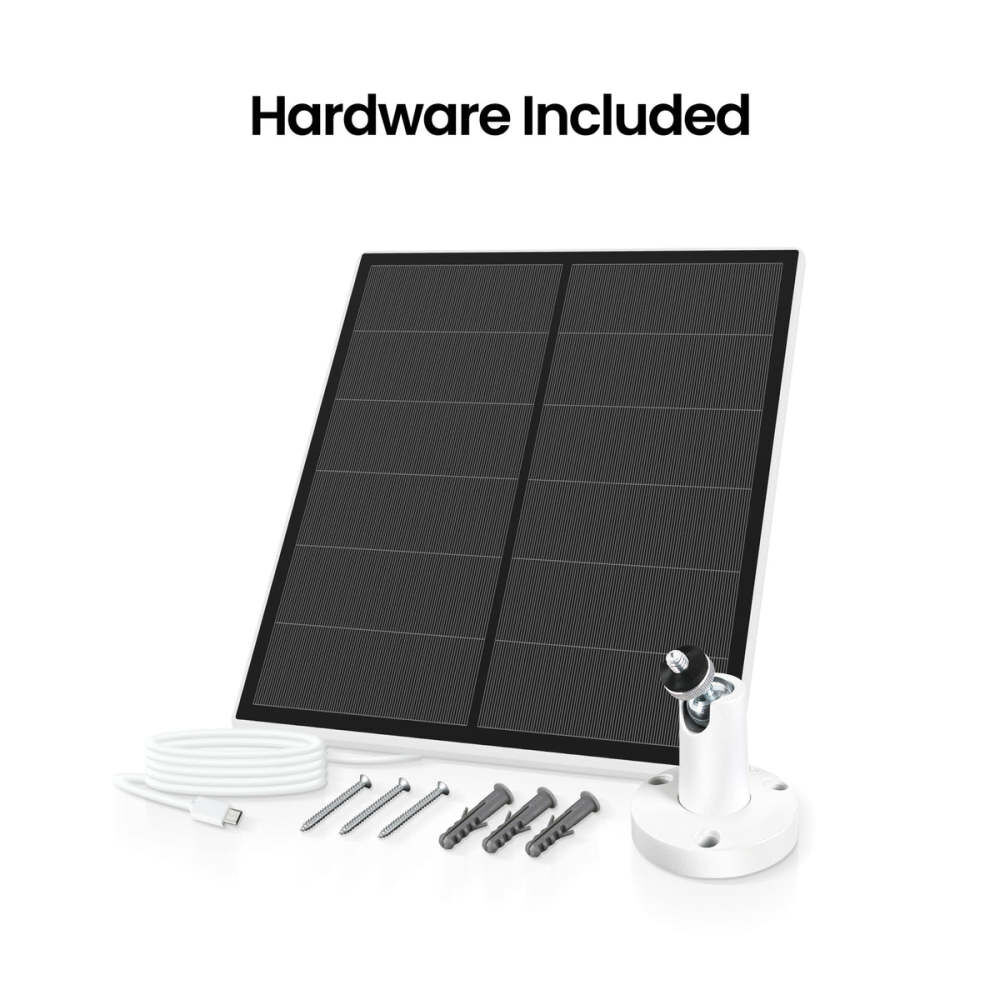 Feit Electric 7 Inch x 9 Inch 5V Smart Camera Solar Panel Charger Black, large image number 3