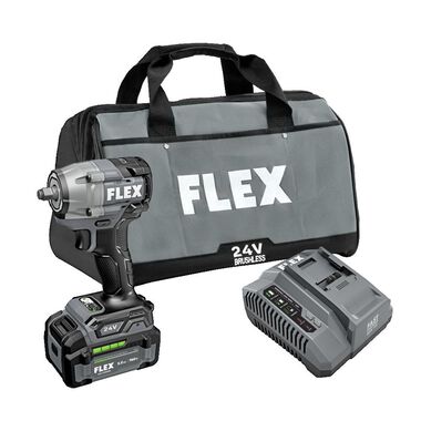 FLEX 3/8 Inch Compact Impact Wrench Kit
