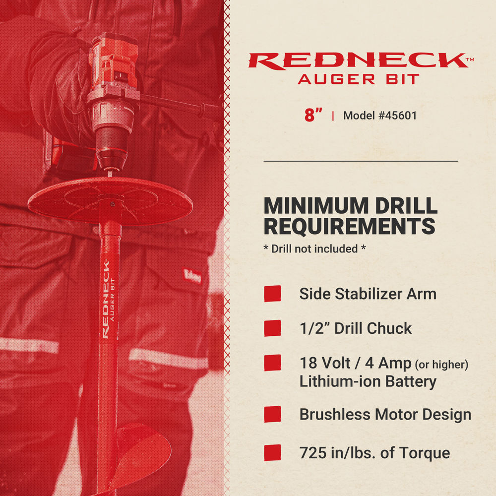 Eskimo 8-Inch Redneck Bit, large image number 10