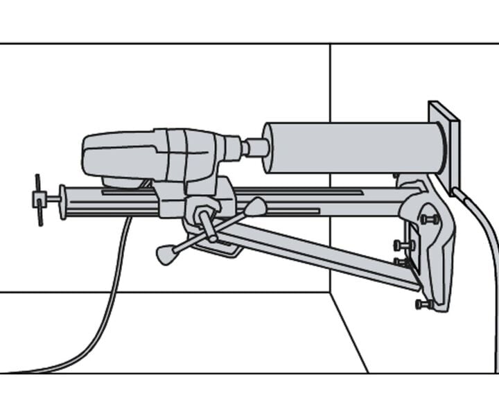 Husqvarna Construction DMS 240 120V 3.3HP Core Drill and Pump Refurbished, large image number 11
