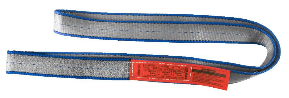 Lift-All 1 Inch x 4 Ft Endless 1-Ply Tuff-Edge III Polyester Web Sling, large image number 1