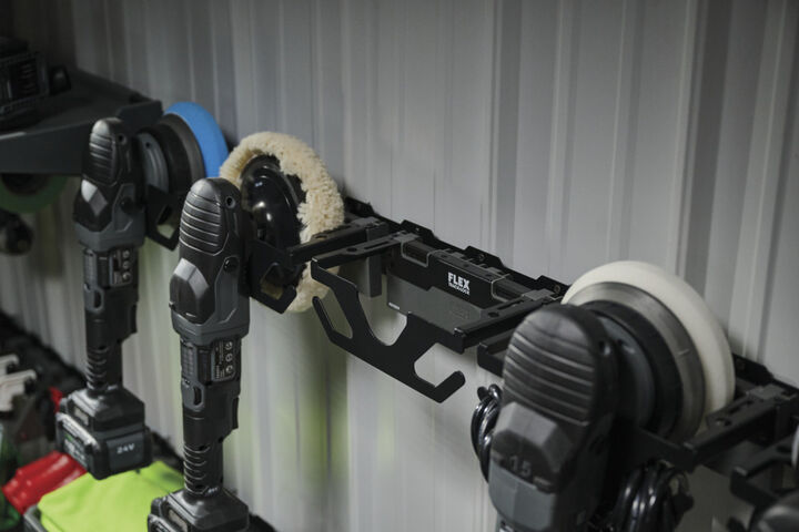 FLEX TRACK LOCK Angle Grinder and Polisher Holder, large image number 3