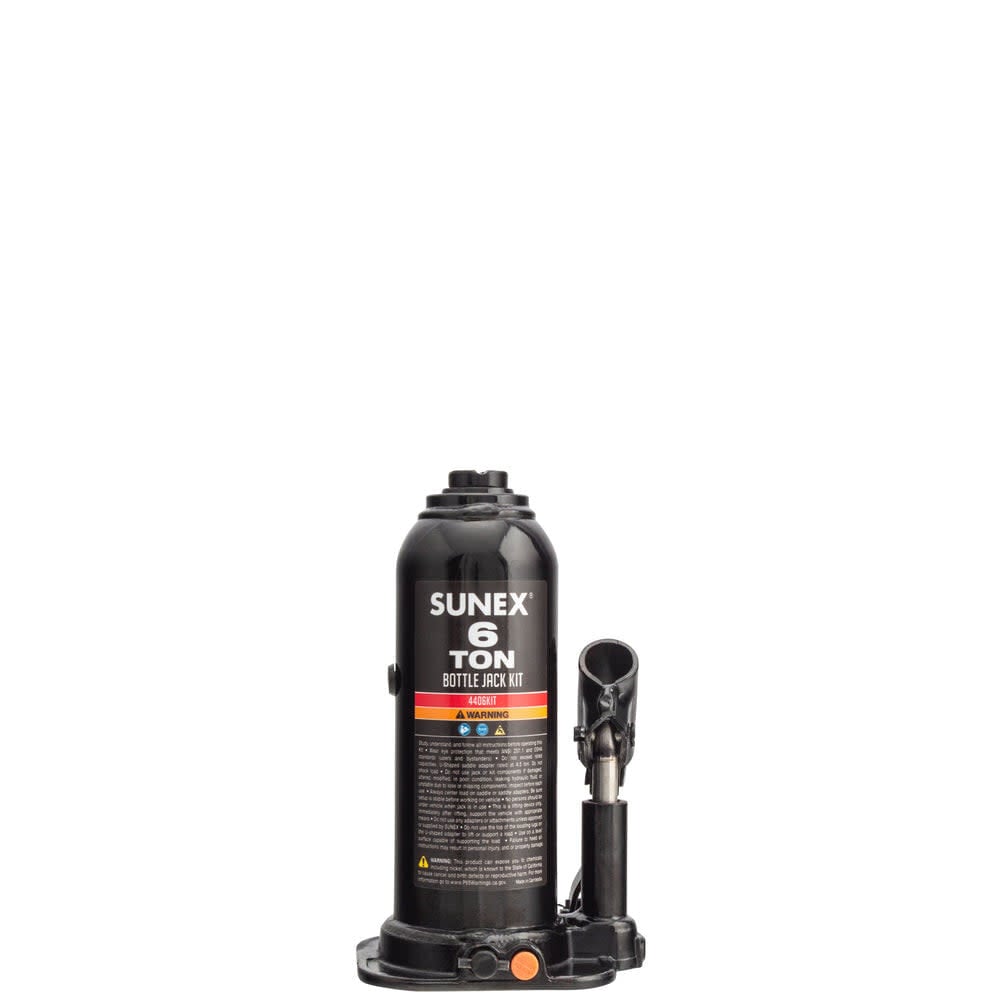 Sunex 6 Ton Bottle Jack Kit with Adapters, large image number 17