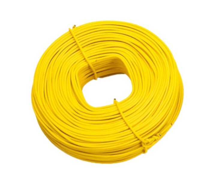 Erin Rope 16 Gauge PVC Coated Yellow Tie Wire