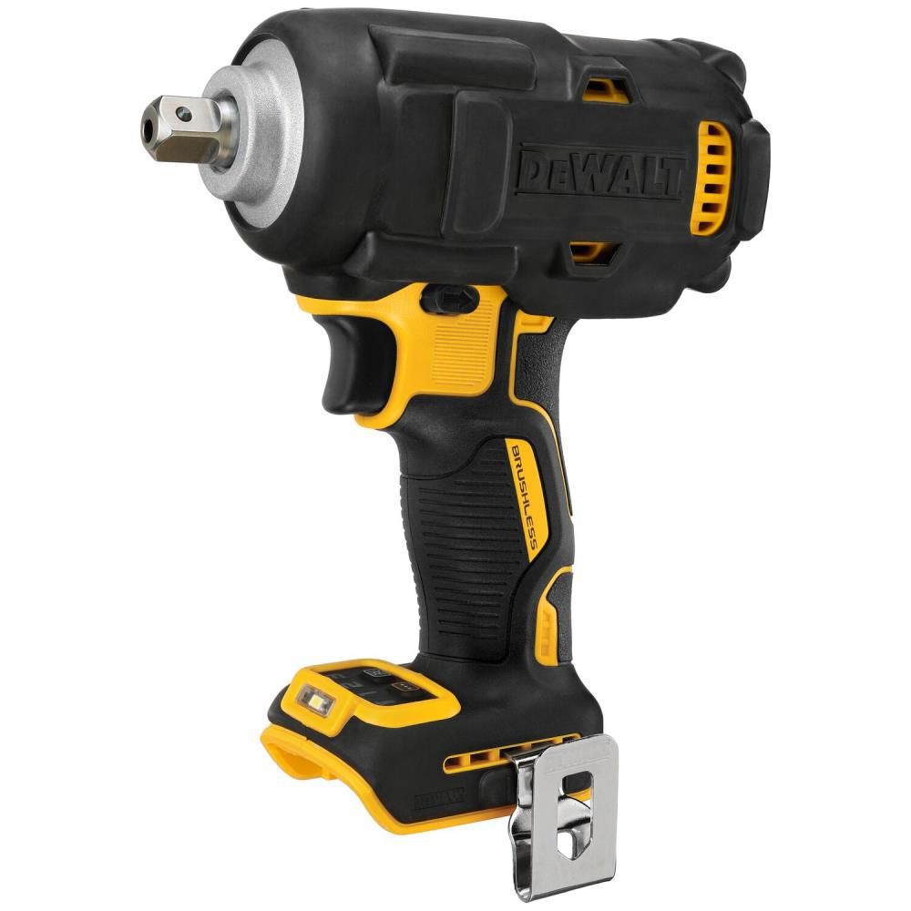 DEWALT 20V MAX XR 1/2in Mid Range Impact Wrench with Detent Pin Anvil (Bare Tool), large image number 4