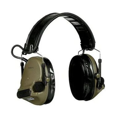 3M PELTOR ComTac V Foldable Olive Drab Green Hearing Defender MIL/LE Tactical Headset, large image number 1