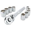 CRAFTSMAN 3/8-in Drive Metric Mechanics Tool Set, 10pc, small image number 1
