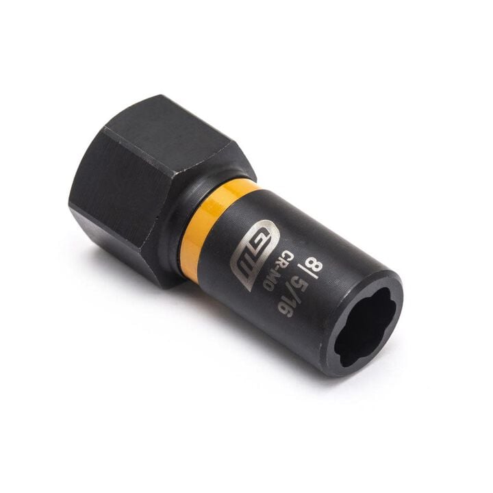 GEARWRENCH 1/4 Drive Bolt biter Impact Extraction Socket 8mm [5/16in], large image number 0