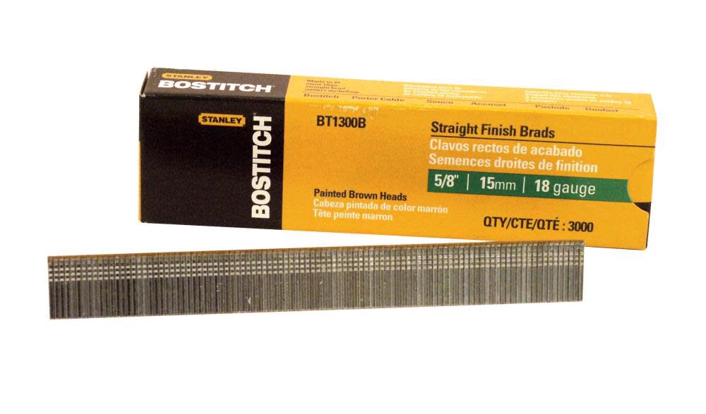 Bostitch 5/8 In. 18 Gauge Brad – BT1300B