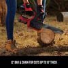 CRAFTSMAN V20* 12 Inch Cordless Compact Chainsaw 4Ah Kit, small image number 4
