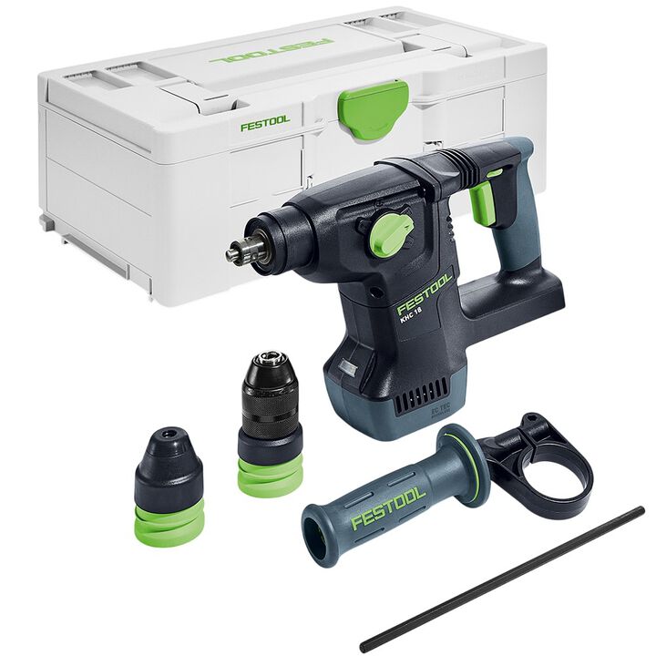 Festool KHC 18 EB-Basic US 18V Battery Power Cordless Rotary Hammer Drill (Bare Tool)