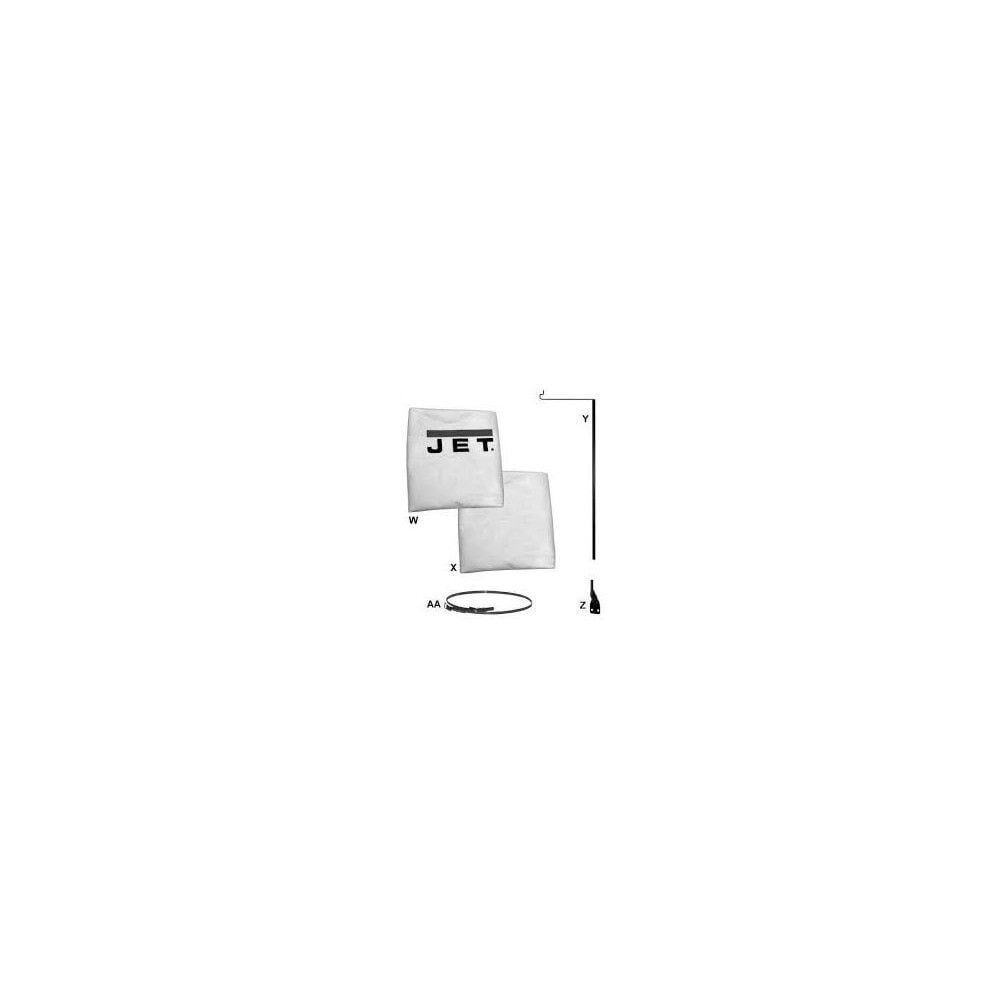 JET 30 Micron Replacement Bag Filter Kit for Dust Collector, large image number 4
