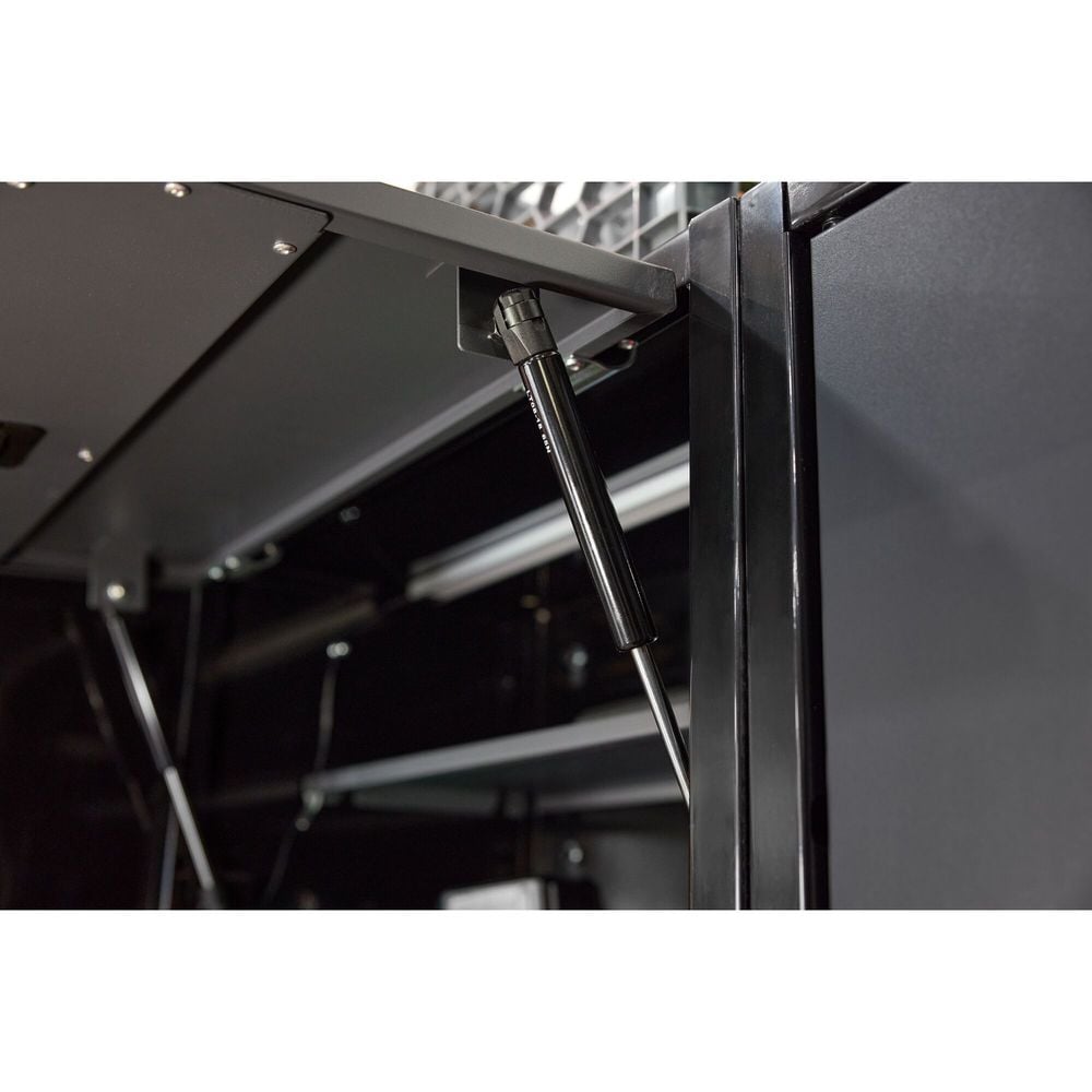 CRAFTSMAN Welded 1-Door Wall Cabinet Black and Gray, large image number 3