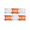 Vizcon Orange UV Stabilized Polyethylene Plastic ADA Wall with Legs, small image number 3
