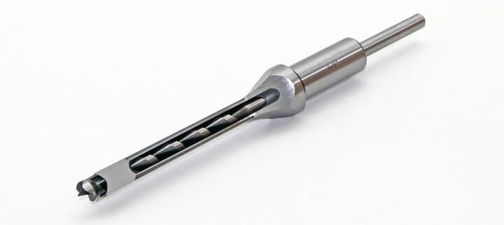 Fisch Mortise Chisel & Bit Set 5/8in Diameter x 3/4in x 9-3/8in Overall Length
